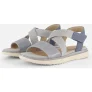 Tamaris Tamaris Comfort Sandalen blauw Leer