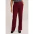 WE Fashion flared pantalon – donkerrood