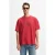 Oversized T-shirt met print en ronde hals