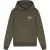 Malelions Junior Striped Signature Hoodie | Moss Green/Beige