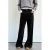 Mango wide leg jeans – zwart
