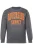 JP1880 Sweatshirt  donkergrijs / oranje