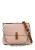 HARPA Schoudertas  bruin / rosa
