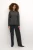 Blouse met lange mouwen Regular fit Black Oyster