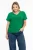 YOEK T-shirt DOLCE van travelstof groen