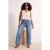 Trendyol Curve Dames Blauw Effen Hoge taille Grote maten Jeans