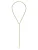 Liebeskind Berlin Ketting  goud / parelwit