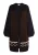 usha Vest Dames Bruin Veelkleurig