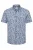Dstrezzed Dstrezzed Korte Mouw Overhemd Print Horizon Blue  XL