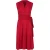 Chili Pepper mouwloze wikkeljurk met V-hals – zachte viscosejersey