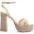 Montevita Heel Sandal Festsand8 In Beige