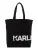 Karl Lagerfeld Shopper ‘ESSENTIAL’  zwart / wit