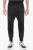 Slouch Fit Virgin Wool Blend Casual Broek in Zwart