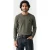 No Excess Pullover Crewneck 2 Coloured Melange Light Moss