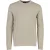 Trui Genti beige zak op de mouw