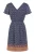 Mela London Jurk  navy