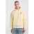 America Today boxy hoodie met backprint – geel