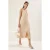 Beige jurk