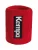 KEMPA Zweetband  rood / zwart / wit