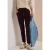 Mid Waist Slim Leg Hose in casual pasvorm