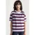 Gestreepte Oversized Crewneck T-shirt