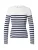 LEVI’S ® Trui ‘Crewneck Rib Sweater’  zwart / wit