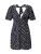 Nasty Gal Jurk  zwart / wit