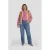 GREAT LOOKS suède gilet met borduursels cognac