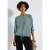 Street One Dames Dolman gestructureerde blouse in Blauw