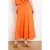 LOLALIZA midi rok oranje