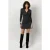 Dante6 Faeza Crossover Mini Dress Graphite