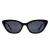 Guess GF6197 01A glanzend zwart grijze zonnebril