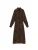 Lola Casademunt Jurk  bruin / donkerbruin / zwart