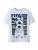 NAME IT Shirt ‘NKMASEKEL FIFAE’  marine / mosterd / zwart / wit