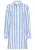 s.Oliver Nachthemd  royal blue/koningsblauw / wit