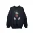 Disney Jongens Wandelend Mickey Mouse Katoenen Sweatshirt (Zwart)