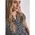 Street One Dames Shirt in blouselook in Blauw
