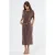 Relaxed Fit Midi-jurk