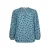 Miss Etam Plus blouse met stippen – blauw
