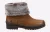 Hush Puppies Alice Leren Damesschoenen In Camelkleur