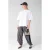 Shoeby T-shirt met split – wit