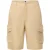 Pretty Green Casual cargoshort voor heren van katoen met verstevigde zijkanten (Beige)