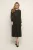 Jurk Feminine black gold