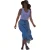 Mountain Warehouse Dames/Dames Palermo tierende midirok (Maisblauw)