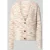 Christian Berg Woman Regular fit gebreid jack met alpaca-gehalte