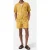Closed Short Sleeved Shirt Mango Yellow