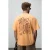 Oversized T-shirt met print en ronde hals