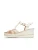 PIKOLINOS Sandaal ‘Aguadulce’  beige / ivoor / lichtbruin / goud
