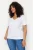 Trendyol Curve Dames Wit Effen Kort Regular fit Grote maten T-shirts