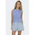 ONLY mouwloze top blauw broderie